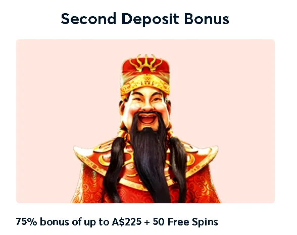 Second Deposit Bonus