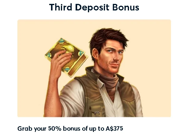 Third Deposit Bonus